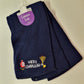 Sjaal marine blauw of grijs